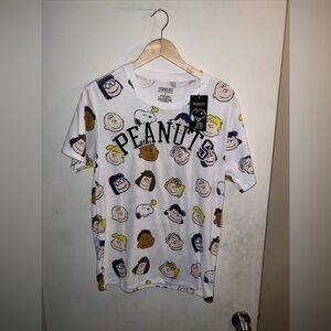 Peanuts Shirt Small Characters